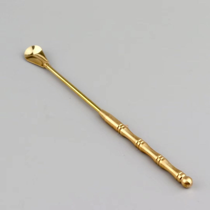 10-Piece Brass Incense Tool Set – Home & Office Aromatherapy Kit for Seal Incense