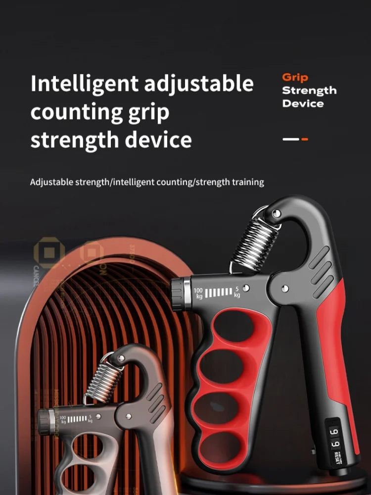 Adjustable 5-100KG Grip Strength Hand Exerciser – Wrist & Arm Fitness Trainer
