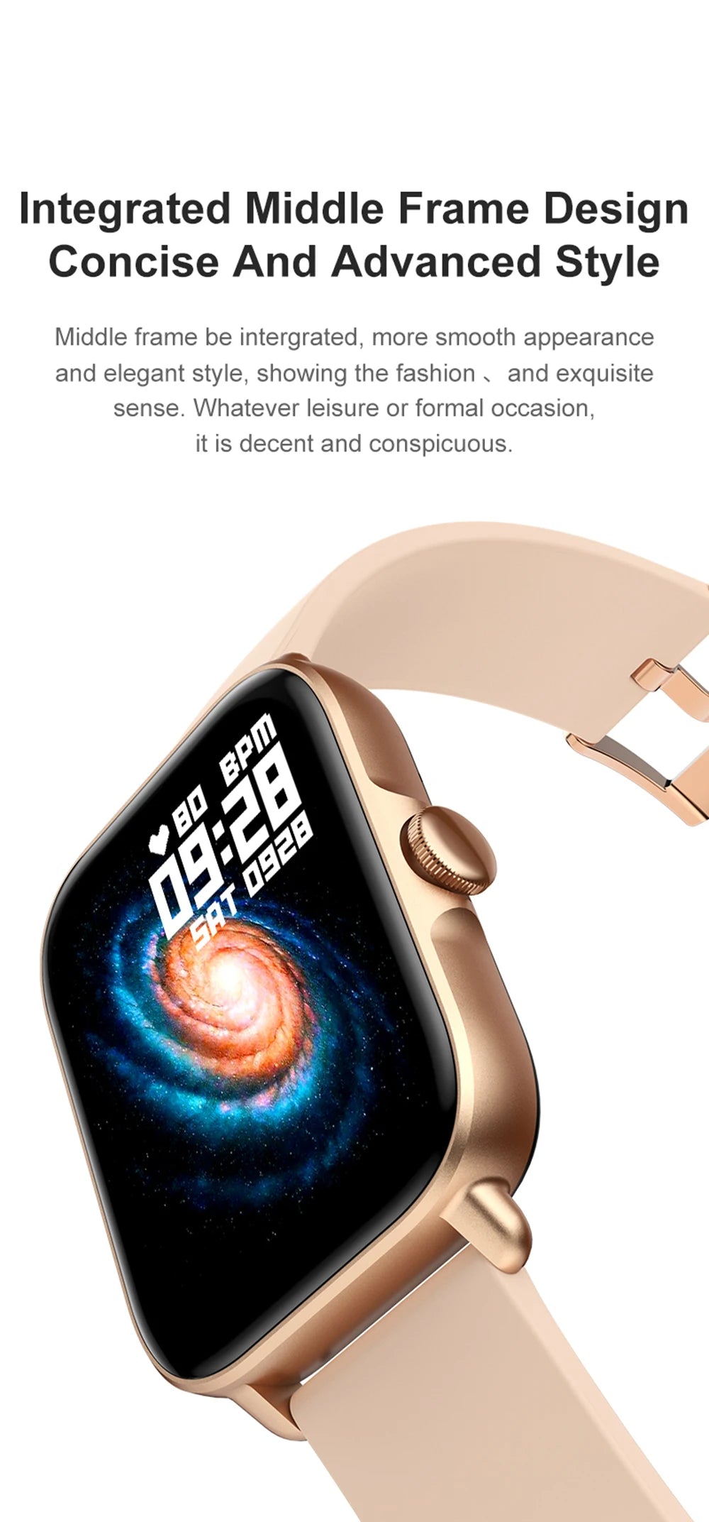 COLMI P28 Plus 2023 Smart Watch – 1.9" HD, IP68 Waterproof, Bluetooth Calling, Fitness Tracker for Android & iOS