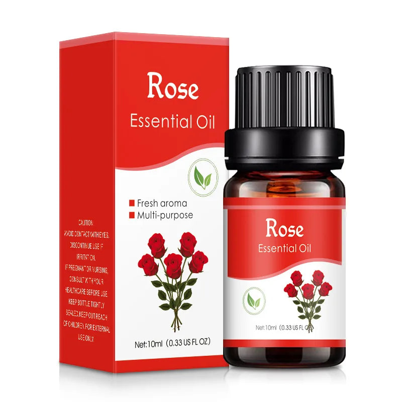 18 Fragrance Essential Oils Set - 10ml for Diffusers & Humidifiers