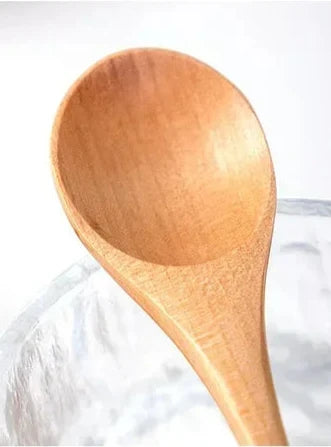 Deluxe Bamboo Wooden Spoon with Long Handle – Multifunctional Stirring & Soup Teaspoon for Kitchen Use