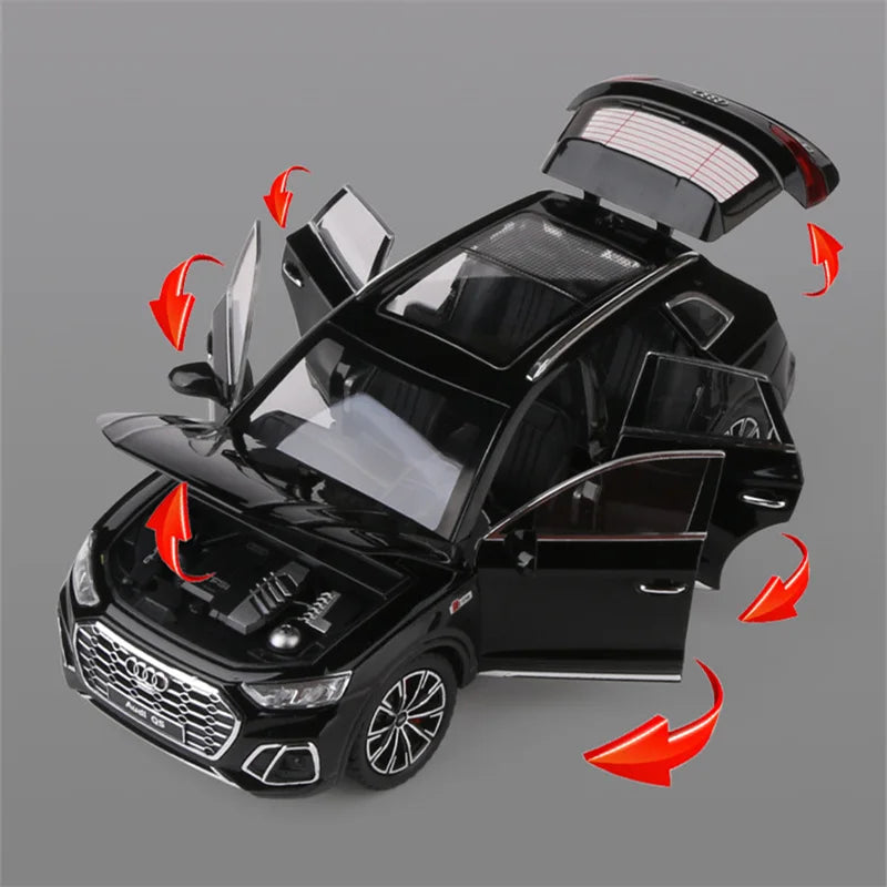 Audi Q5 Diecast Metal SUV Model Car – High Simulation Toy Vehicle With Sound & Light For Kids & Collectors
