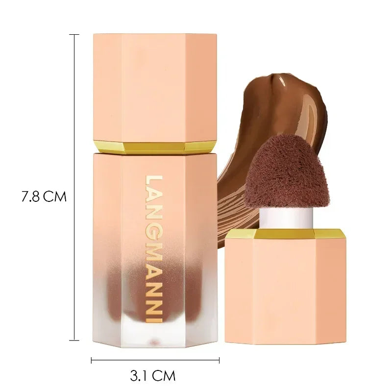 Waterproof Liquid Contour & Bronzer Stick – Long-Lasting Matte Highlighter, 5.2ml