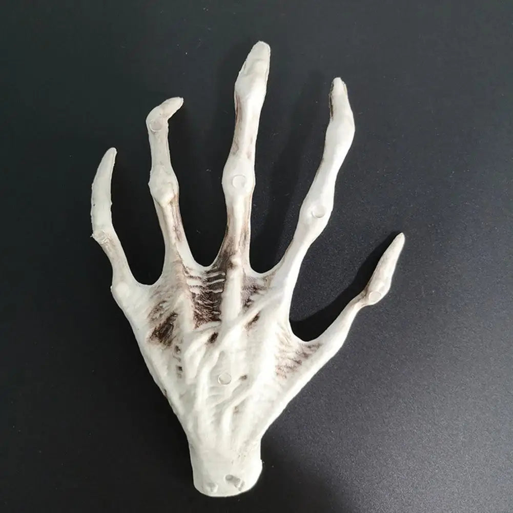 Realistic Life-Size Halloween Skeleton Hand – Spooky Haunted House Decor, Zombie Prop