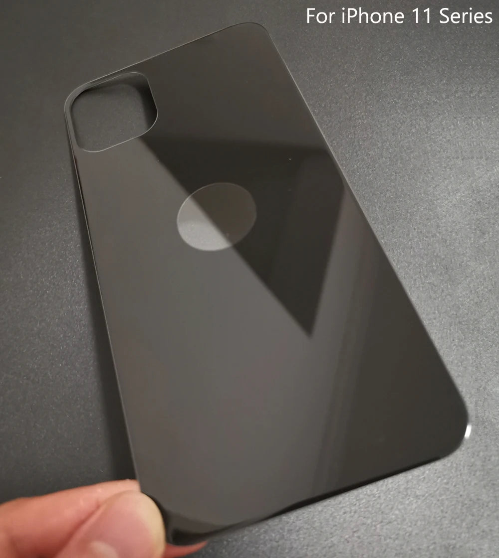 Tempered Glass Back Protector for iPhone 15/14/13 Pro Max - Anti-Scratch & Shatter