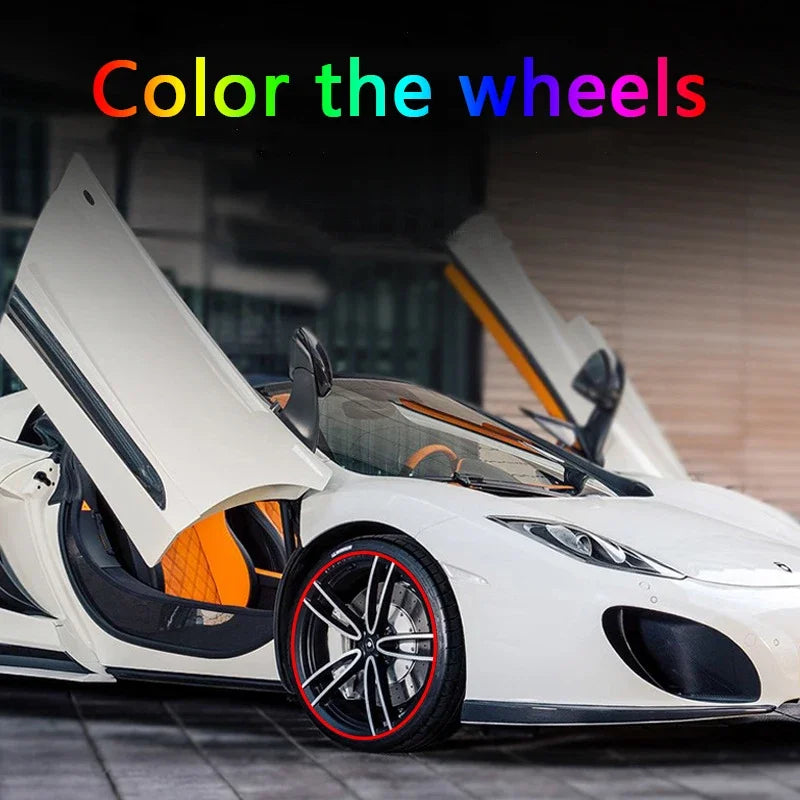 Universal Car Rim Protector Strip – 8m Wheel Edge Protection Sticker