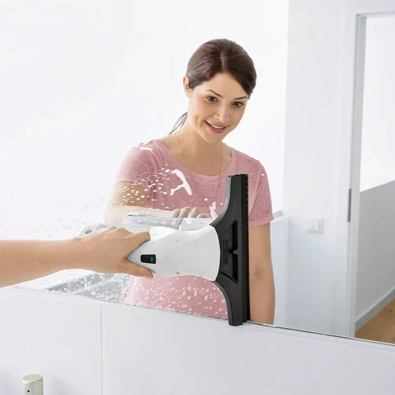 Karcher Wv1 Window Cleaner – Electric Glass Cleaning Tool With Strong Suction, Lightweight, Rechargeable, Multi-surface Use
