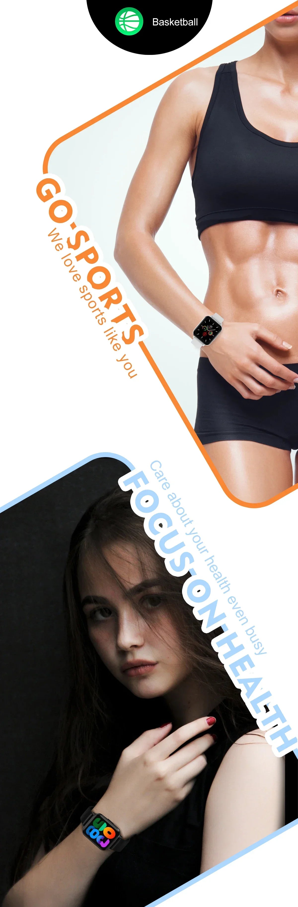 2024 Zordai DTX Smart Watch - Body Sleep Monitor, Heart Rate Tracker, IP67 Waterproof