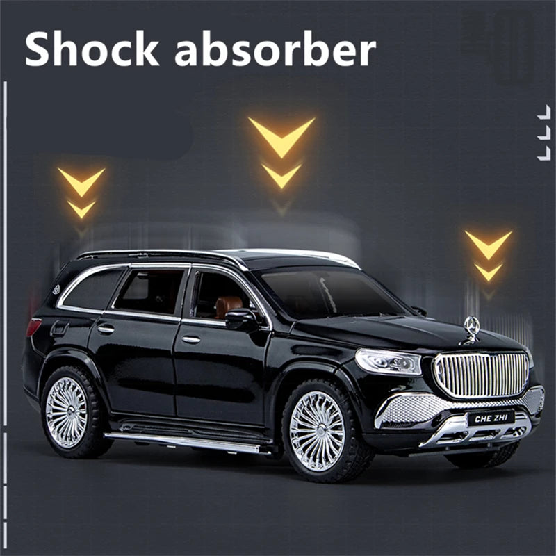 MAYBACH GLS600 Luxury Diecast Metal Car Model With Sound & Light – Kids & Collectors Toy Gift