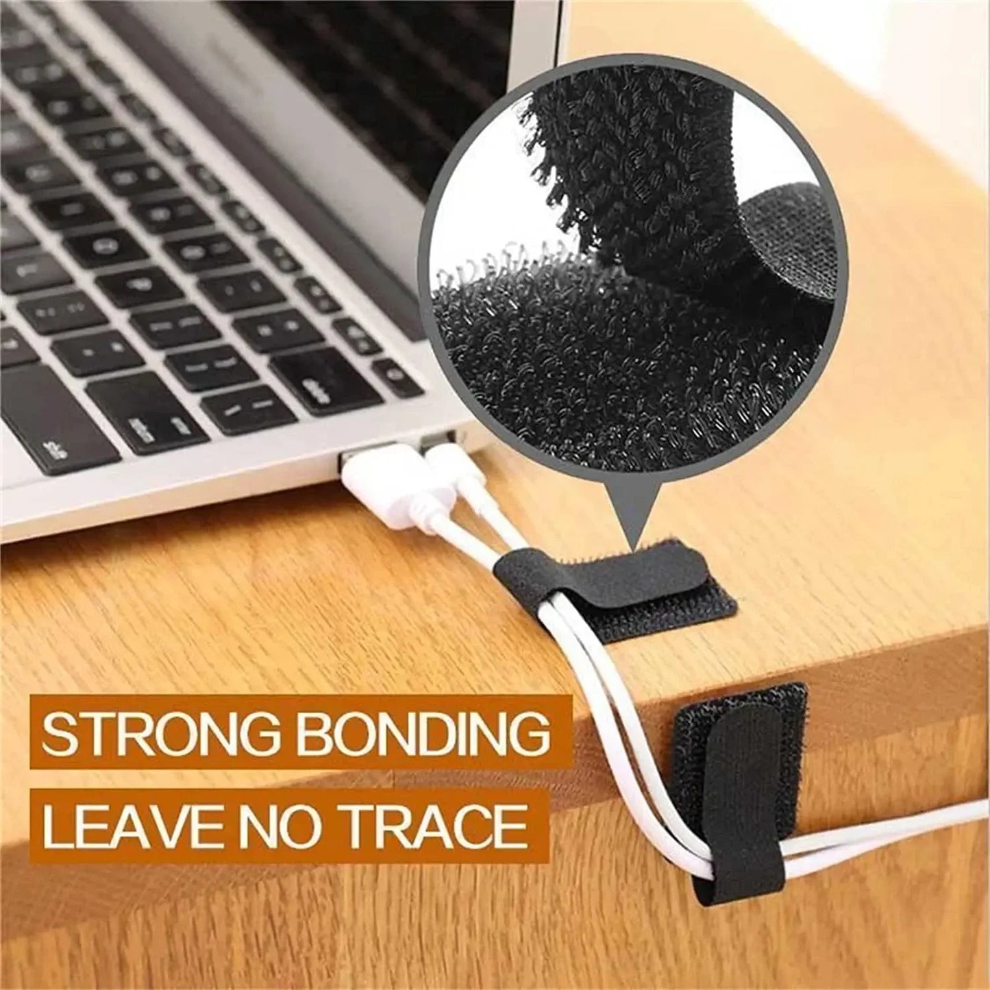 Reusable Nylon Cable Organizer Ties – Adjustable Wire Management Straps (20/10/5PCS)