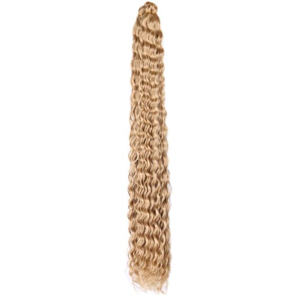European & American Style Synthetic Fiber Wig – 32" Long, Multiple Colors Available