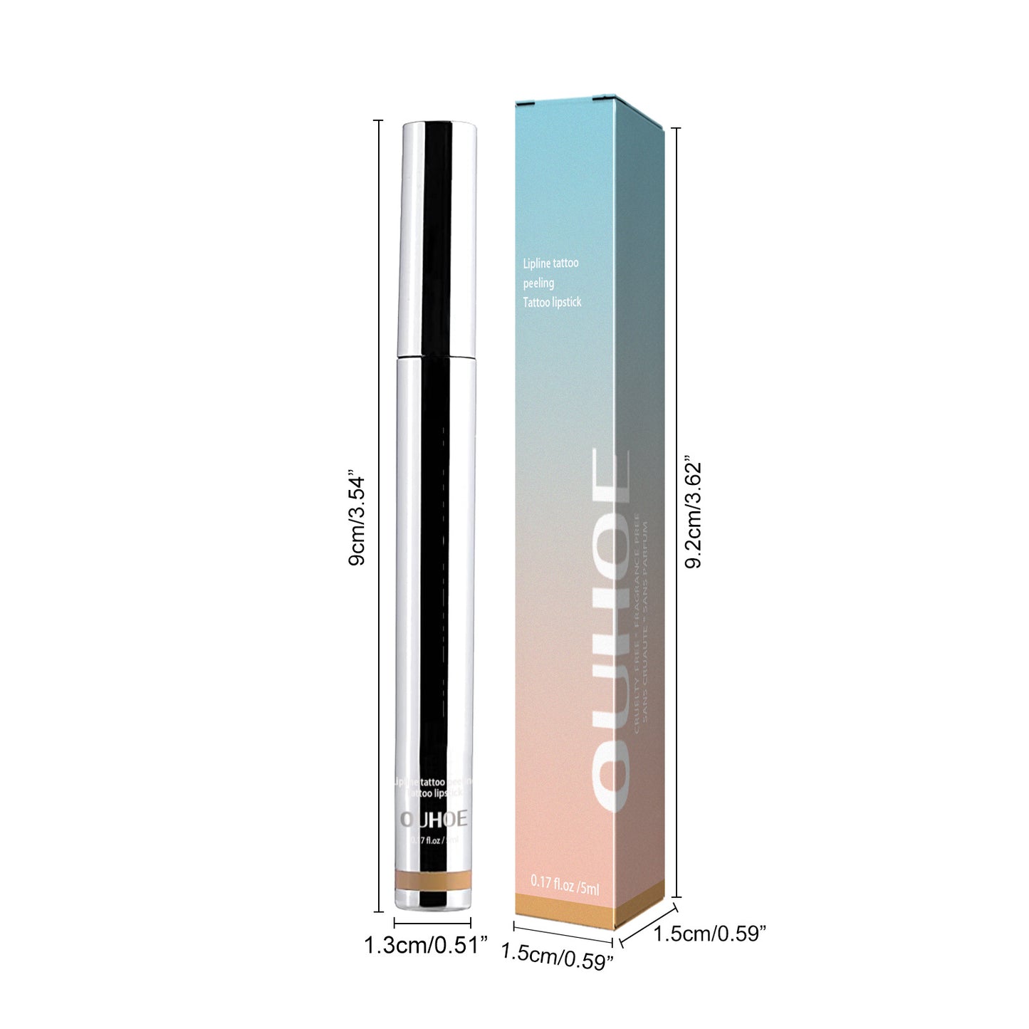Plumping Stripping Lip Liner – Long-Lasting Tattoo Effect for Defined, Full Lips