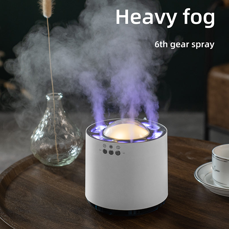 Wholesale Voice Control Colorful LED Humidifier - 800ml USB Ultrasonic Cool Mist