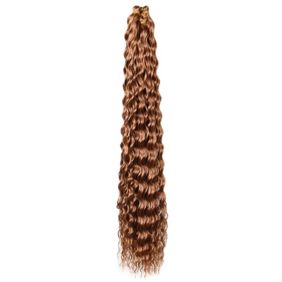 European & American Style Synthetic Fiber Wig – 32" Long, Multiple Colors Available