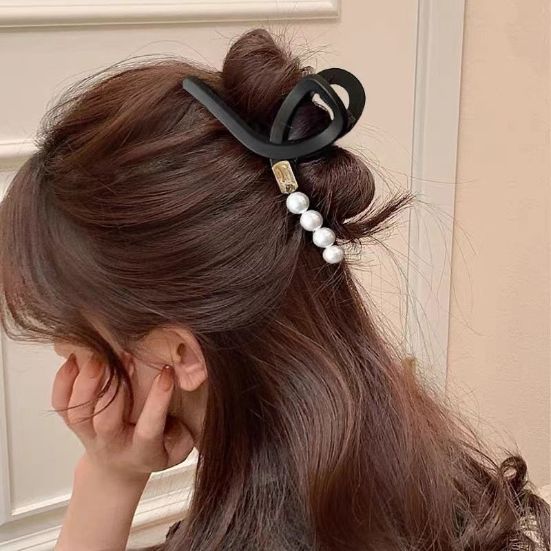 New Grip Large High-Sense Barrettes for Women – Handmade, Acrylic Hair Clips, Multiple Styles