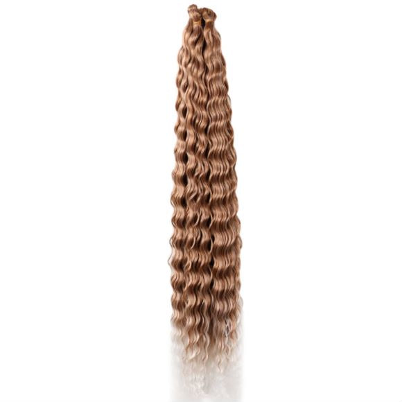 European & American Style Synthetic Fiber Wig – 32" Long, Multiple Colors Available
