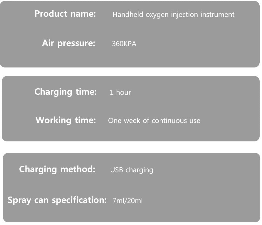 Household Oxygen Injection Beauty Device – Nano Spray Facial Hydrating Essence for Home & Salon Use