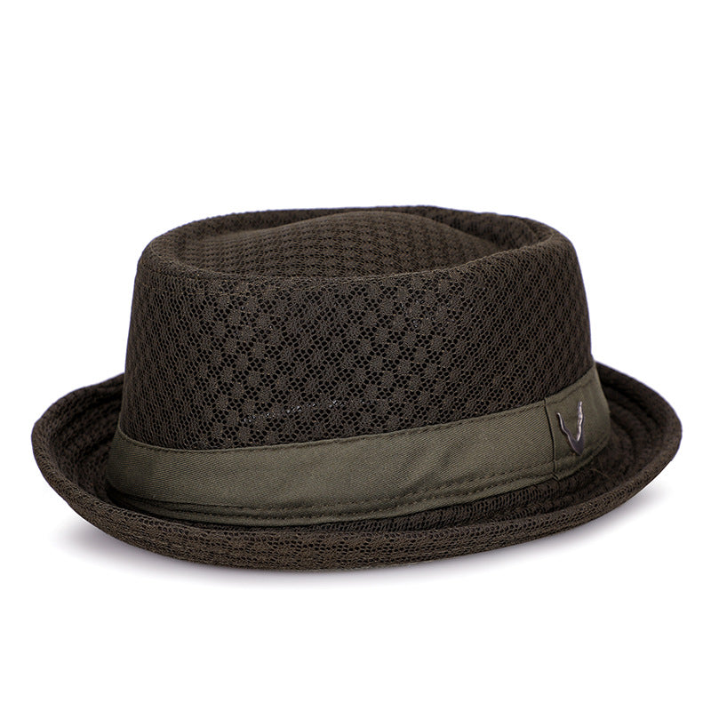Classic British Jazz Cap – Breathable Mesh for Comfort