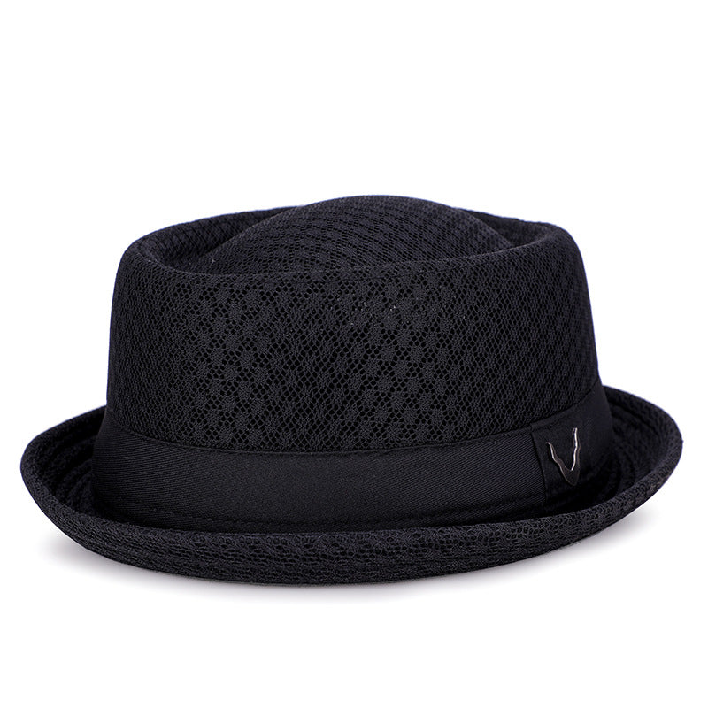 Classic British Jazz Cap – Breathable Mesh for Comfort
