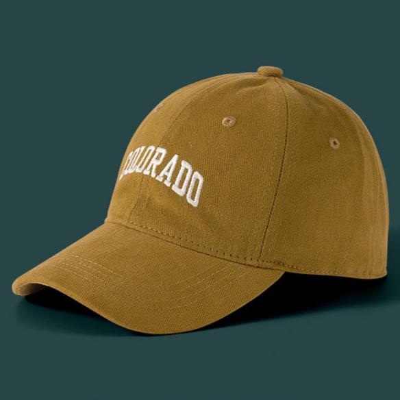 Fashionable Baseball Hat with Embroidered Letters – Large Size