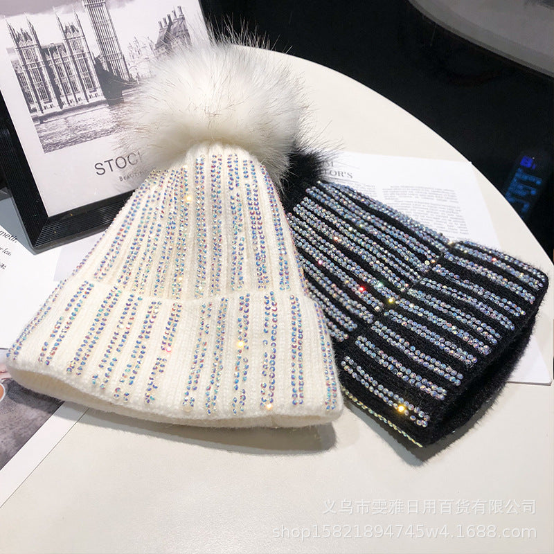 Winter Woolen Hat for Women – Plus Velvet Thickened Cold Weather Cap
