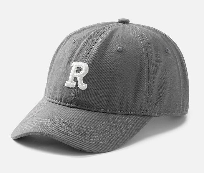 Fashionable Baseball Hat with Embroidered Letters – Large Size