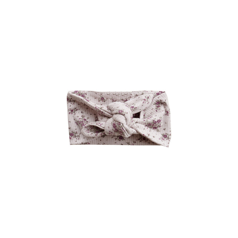Cute Baby Headband with Bow – Soft Hair Accessories for Girls