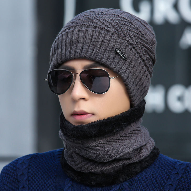 Men’s & Women’s Thickened Woolen Winter Hat – Warm & Cozy Knit