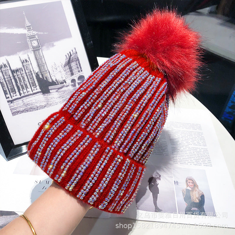 Winter Woolen Hat for Women – Plus Velvet Thickened Cold Weather Cap
