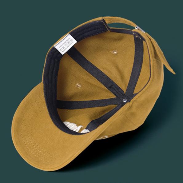 Fashionable Baseball Hat with Embroidered Letters – Large Size