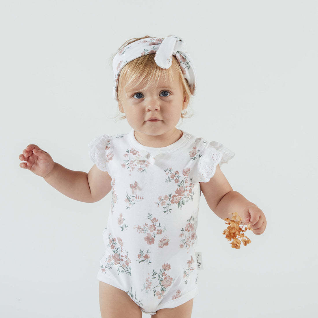 Cute Baby Headband with Bow – Soft Hair Accessories for Girls