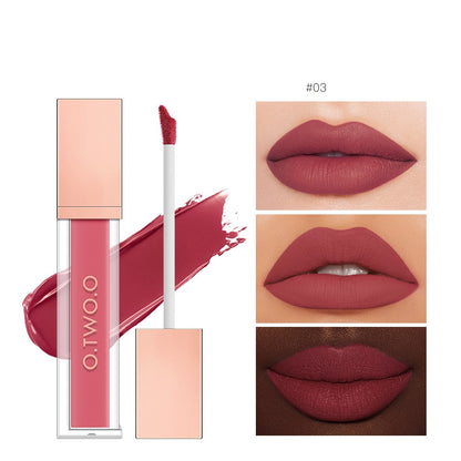 Non-Stick Velvet Matte Lip Gloss - Long-Lasting Lip Glaze