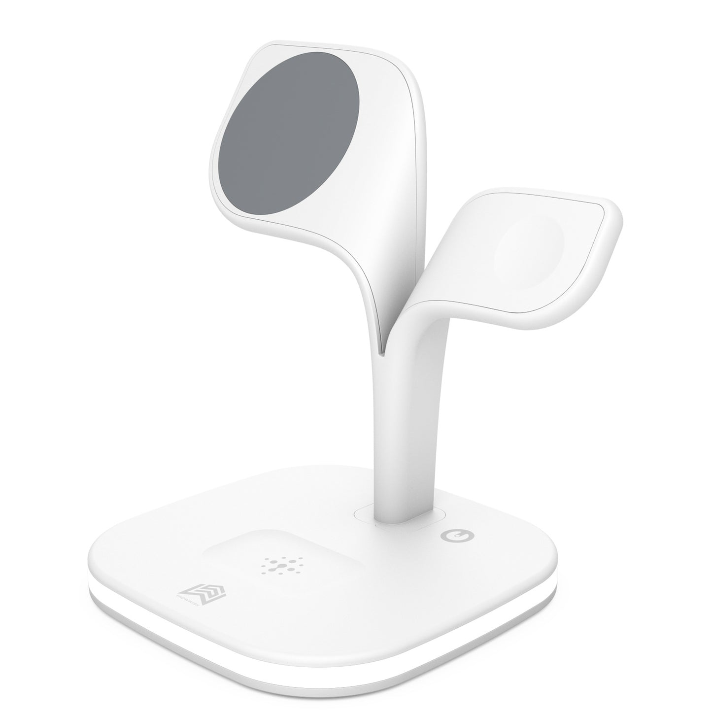 3-in-1 Wireless Charging Stand for Phone, Watch, and Headphones – Fast Desktop Charger
