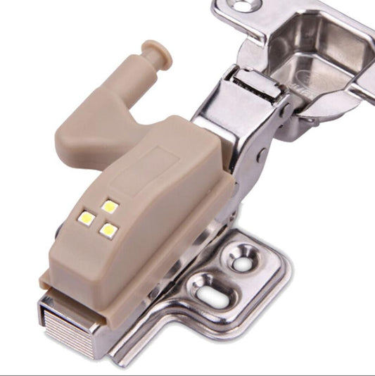 10-Piece LED Automatic Sensor Cabinet Hinge Light Set – Energy-Efficient Closet Lighting
