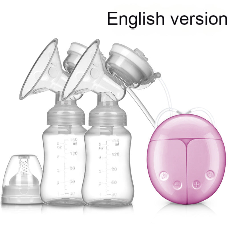 Purple Berry Electric Breast Pump - Silent, Automatic