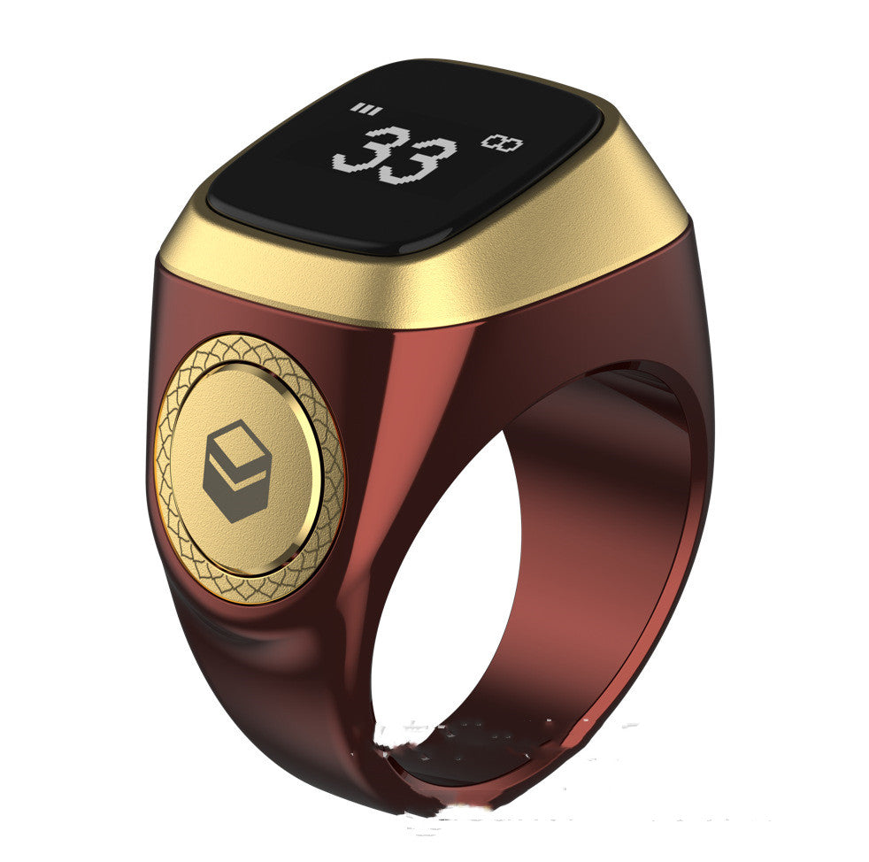 World's First Muslim Smart Ring with Tasbih Beads Function - Bluetooth 5.1