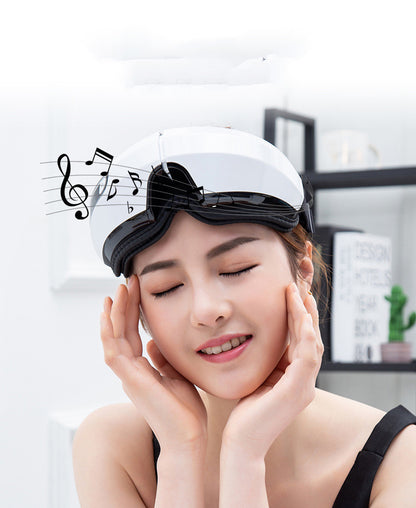 Electric Eye Massager - Air Pressure, Hot Compress & Vibration, Bluetooth Enabled