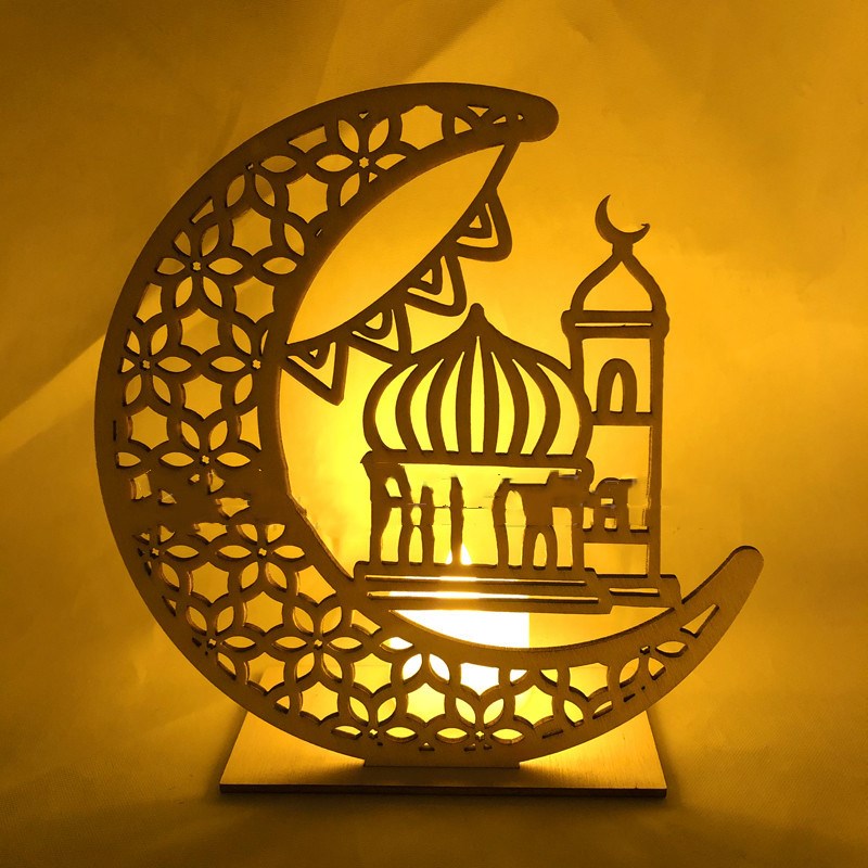Wooden DIY Muslim Islamic Palace Decoration - Islamic Craft Gift Ornament