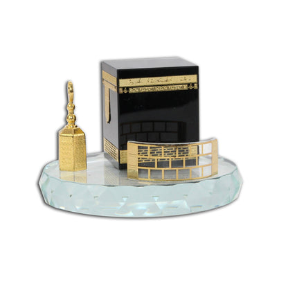 Round Kaaba Three-Piece Set – Muslim Car Accessories & Islamic Ornament