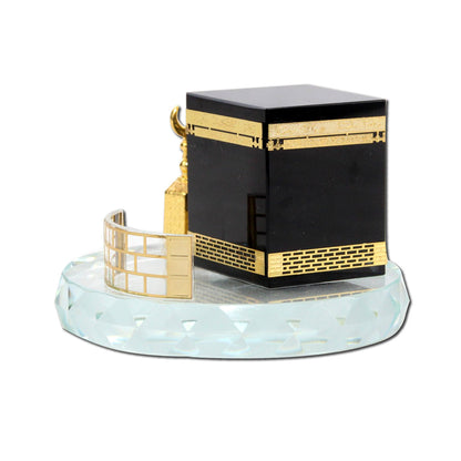 Round Kaaba Three-Piece Set – Muslim Car Accessories & Islamic Ornament