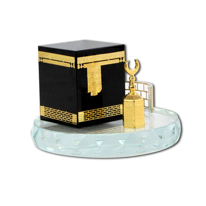 Round Kaaba Three-Piece Set – Muslim Car Accessories & Islamic Ornament