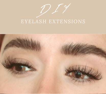 Hot Melt Segmented False Eyelashes – Double-Headed, Natural & Long