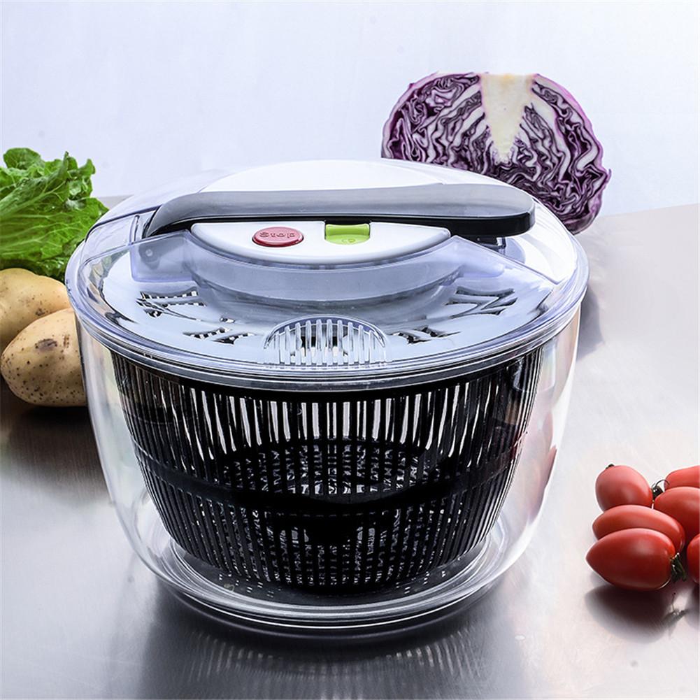 Multifunctional Vegetable and Fruit Dryer Salad Spinner - Kitchen Tool for Fast Drying and Cleaning