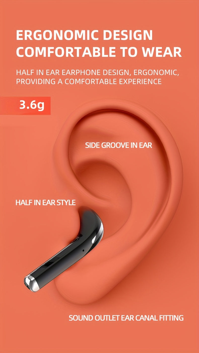 Aigo T18 Bluetooth 5.3 TWS Earbuds - Dual HD Mic Sports & Gaming Headset