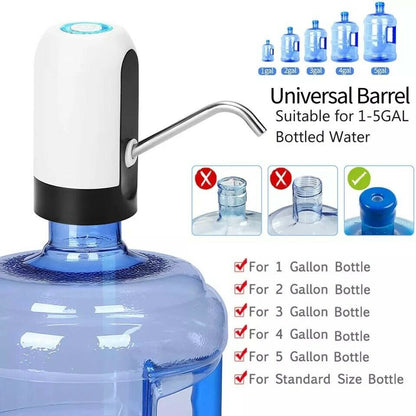 Automatic USB Water Dispenser for 5-Gallon Bottles – Electric Universal Pump