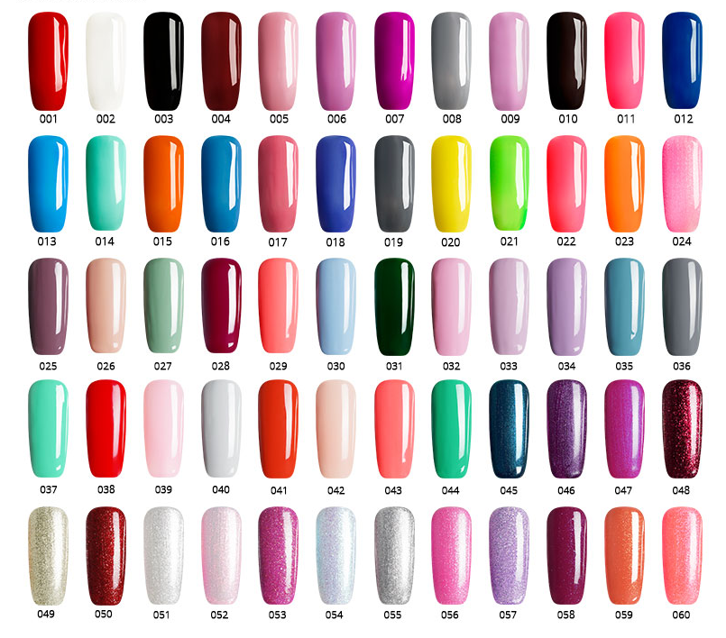 3-in-1 Gel Nail Varnish Pen - Glitter One-Step Nail Art Polish