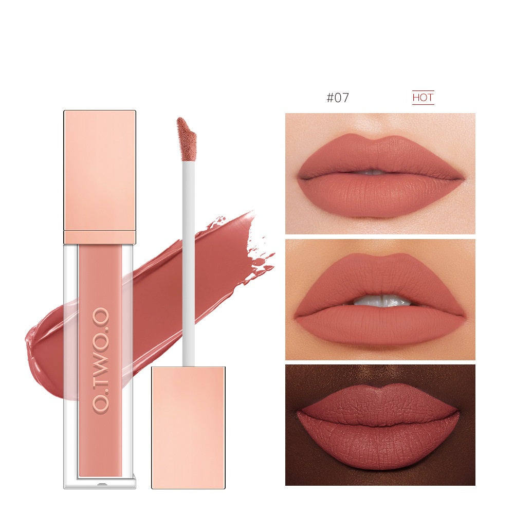 Non-Stick Velvet Matte Lip Gloss - Long-Lasting Lip Glaze