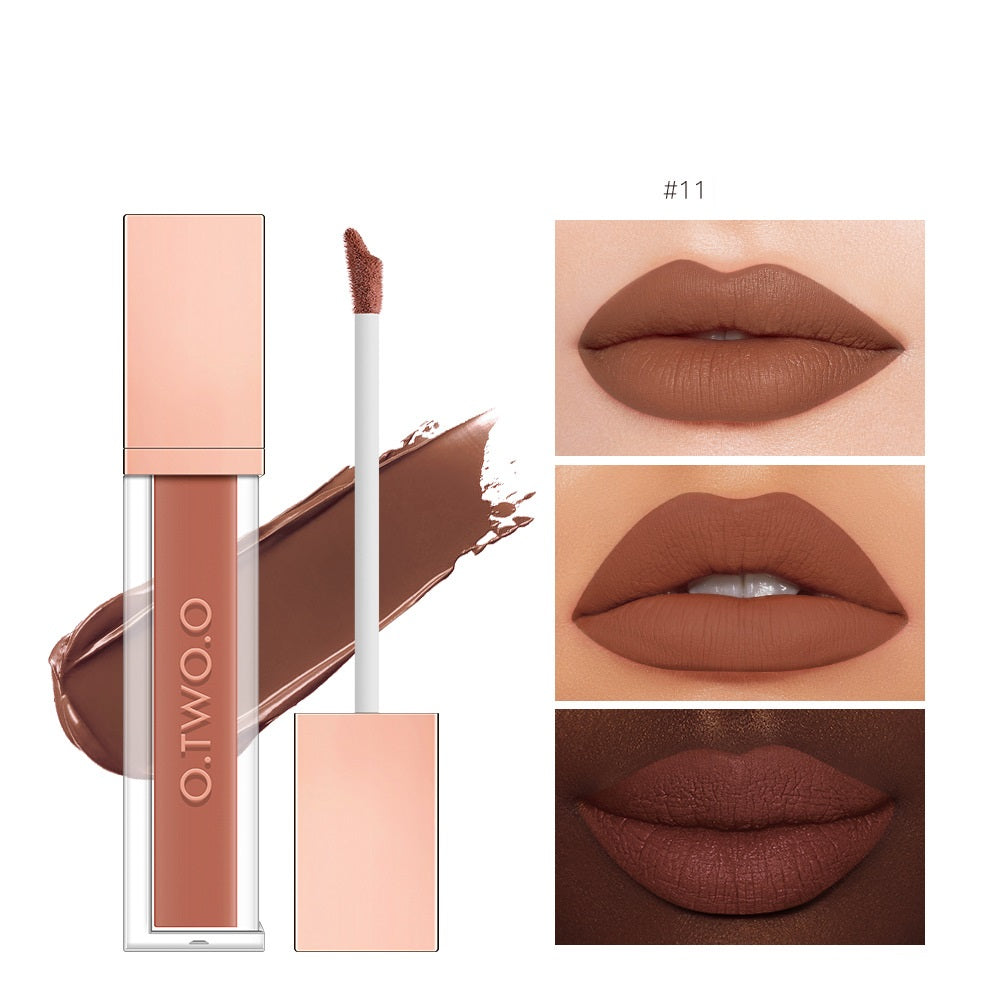Non-Stick Velvet Matte Lip Gloss - Long-Lasting Lip Glaze
