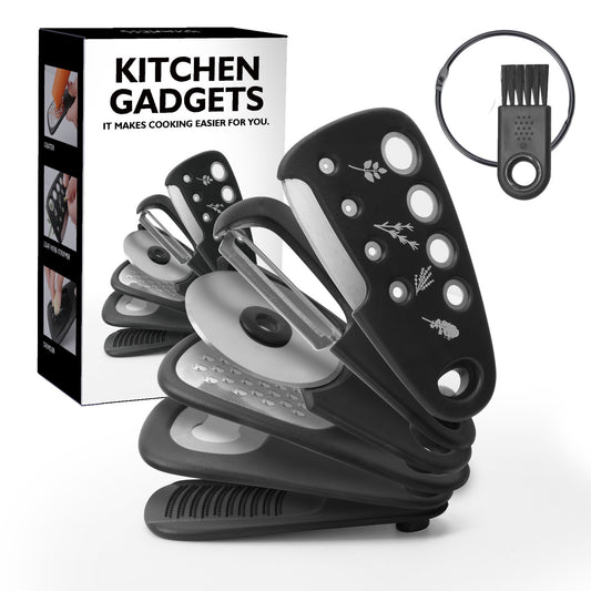 6-Piece Stackable Kitchen Gadget Set – Modern and Simple Cooking Tools