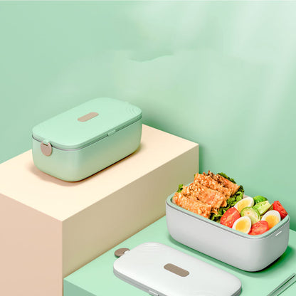 Electric Heating Lunch Box – Plug-In Car & Home Use with Double-Layer Heat Preservation